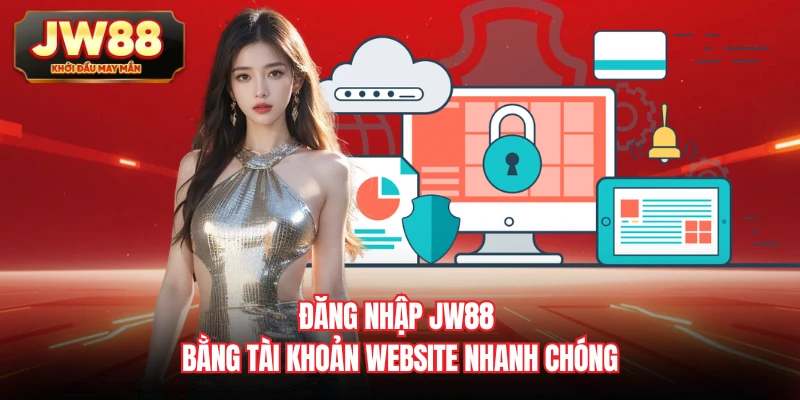Đăng nhập JW88 bằng tài khoản website nhanh chóng