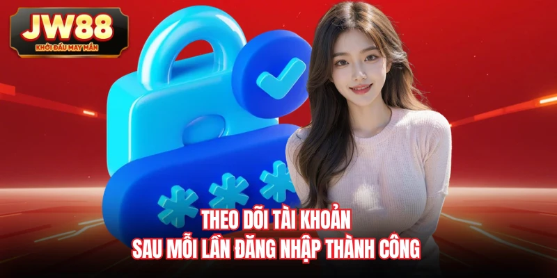 Theo dõi tài khoản sau mỗi lần đăng nhập thành công